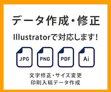 Illustratorデータの作成・修正を承ります イメージ1