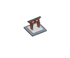 風景や建物の立体イラストをお描きいたします イメージ1