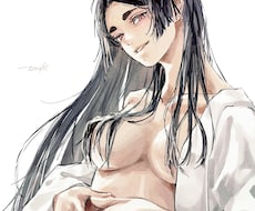 お試し価格！光と透明感ある綺麗系イラスト描きます イメージ1
