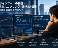 FXツールの検証・AI勝率スコアリングます イメージ1