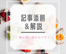 アフィリエイト・ブログ記事の添削・論理的解説します なぜこう変える必要があるのか？加筆修正、的確に優しく解説