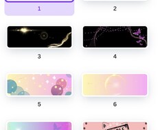 ライバー様や実況者様のヘッダーの作成を致します イメージ1