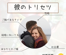 彼のトリセツを教えます