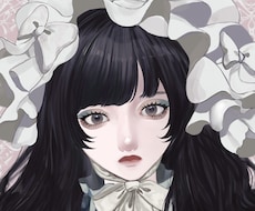 美麗な女の子のアイコン描きます イメージ1