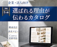 選ばれる営業カタログを訴求設計・構成から制作します 商品マスター作成×Canva更新設計｜社内運用まで支援