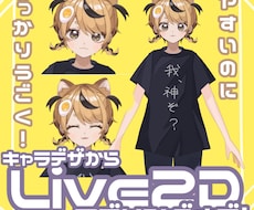 キャラデザ〜Live2Dモデリングまでやります イメージ1