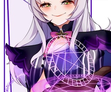 sns用アイコン/デフォルメキャラ　製作致します SNS/活動用/推し活に　可愛い女の子イラスト製作します！