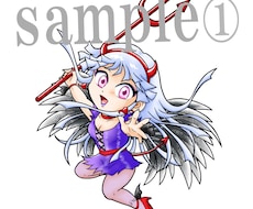 ３頭身キャラ描きます かわいいマスコットキャラはいかがですか？
