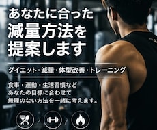 あなたに合った減量方法を提案します イメージ1