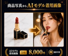 商品写真からAIモデル着用画像を制作します EC・インスタ向けの魅力的なモデル着用ビジュアルを制作ます