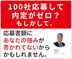 話すだけ｜元面接官が職務経歴書・履歴書を作成します 100社応募しても内定が取れない｜その応募書類修正いたします