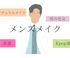 男性限定！貴方のご希望メイク1からアドバイスします イメージ1