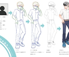 立ち絵作成承ります イメージ1