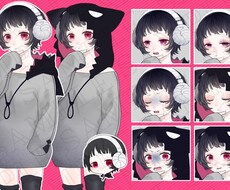 TRPG・動画用など＊立ち絵制作承ります セッションや動画を盛り上げるひとつの要素としてご利用ください