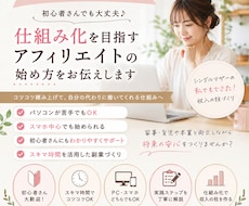 初心者向け収入の柱を増やす副業をサポートします イメージ1