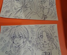 アナログ イラストを描きます イメージ1