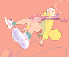 色面シンプル・フラットイラスト制作いたします イメージ1