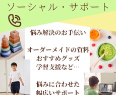 ソーシャル・サポート！専門的アドバイスいたします イメージ1