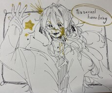 アナログで描く！！ダークで綺麗な独特な絵を描きます 貴方のご要望に応えて色紙に絵を描きます