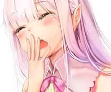 可愛い萌え系イラスト描きます アイコンや1枚絵、Ｖ中バー、同人、オリジナル、ヘッダー