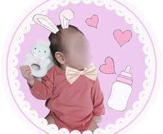 お子様の画像をアイコンやヘッダー可愛く加工します イメージ1