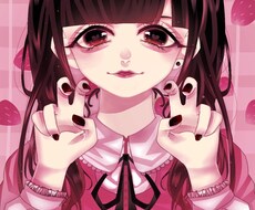 量産/地雷/女の子/夢絵/イラスト描きます イメージ1