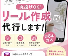 Instagramリール作成代行します イメージ1
