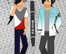 ６頭身のキャラクターを作成します イメージ1