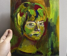 オシャレで芸術的な似顔絵描きます ただの模写ではない、私にしか描けない似顔絵を描かせて頂きます
