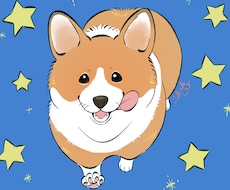 レトロ雰囲気で小物・動物を描きます