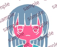 キャラクターデザインシンプル　一点ものになります シンプルなデザインのキャラクターイラストになります。