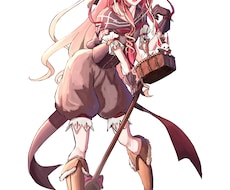 ゲームなどのキャラクター立ち絵イラストを製作します イメージ1