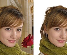写真の切り抜きPhotoshopで対応します イメージ1