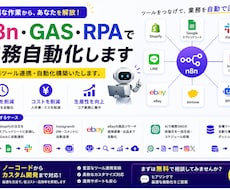 n8n・GAS・RPAで業務自動化します イメージ1