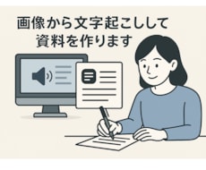 画像の文字をWord、Excelで文字起こしします イメージ1