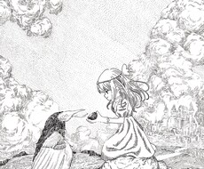 不思議な世界観のペン画を描きます イメージ1