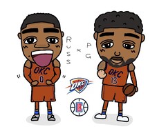 バスケに特化したかわいいイラストを描きます イメージ1