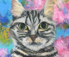 わんちゃん、ねこちゃんなどの似顔絵を描きます イメージ1