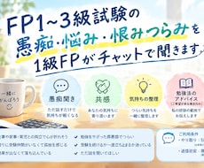 FP1～3級試験の愚痴を合格者が聞きます 【FP試験の愚痴、聞きます】1級FPに吐き出してください！