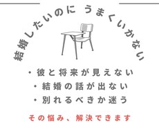 その彼、結婚しません｜ハッキリ答えます イメージ1
