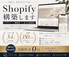 デザイン歴34年のプロがShopify構築します イメージ1