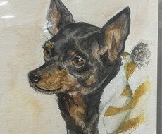 可愛いご家族を水彩で描きます イメージ1