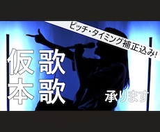 実績多数！コンペ・選考で印象に残る仮歌歌います イメージ1