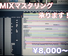 安く早くMIXマスタリングを提供します バンドサウンドや生ドラムのMIXに自信有り