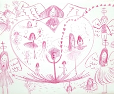 ハートをイラストに！あなたの本当の心の声を届けます 頭の声と心の声…そこが一致することでモヤモヤは解消します♪