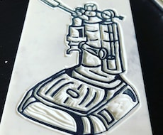 オリジナルのハンコ消しゴム(ハンケシ)お作りします イメージ1