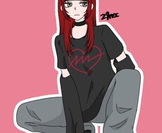 コーデを魅せるイラスト描きます イメージ1