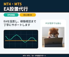 MT4・MT5 EA設置代行します EAを設置、すぐ稼働できる状態までサポートします。