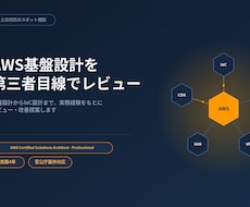 AWSの設計相談乗ります イメージ1