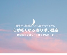 お仕事のモヤモヤを占います イメージ1